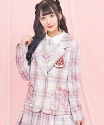 近年♡美品✨マスタバニー ニットテーラードジャケット 総柄 ロゴボタン 5/L 63377924b_26_d_215.jpg