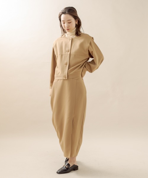 mline（エムライン）の「[mline] 2WAYノーカラージャケット