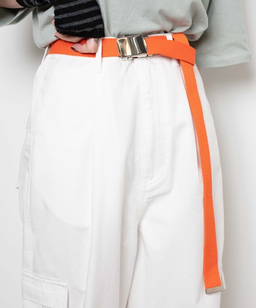 WEGO(ウィゴー)の「WEGO/ガチャベルト(ベルト・レディース・ホワイト/ブラック/ベージュ/ピンク/ブルー/グリーン/オレンジ/パープル/カーキ/ターコイズブルー/ライトピンク/サックスブルー/グレー・FREE)」の13枚目の写真