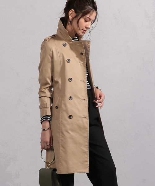 BEAMS LIGHTS Women's(ビームスライツ ウィメンズ)の「BEAMS LIGHTS / 撥水トレンチコート(トレンチコート・レディース・ベージュ/ネイビー/ブルー・38/40/36)」の8枚目の写真