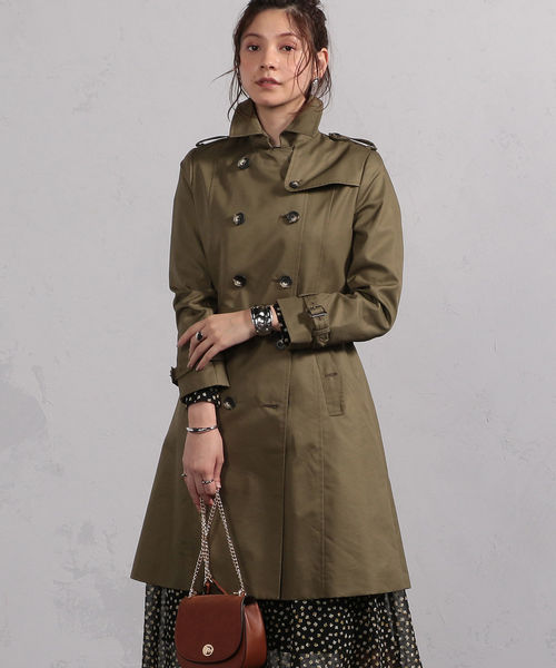 BEAMS LIGHTS Women's(ビームスライツ ウィメンズ)の「BEAMS LIGHTS / 撥水トレンチコート(トレンチコート・レディース・ベージュ/ネイビー/ブルー・38/40/36)」の12枚目の写真