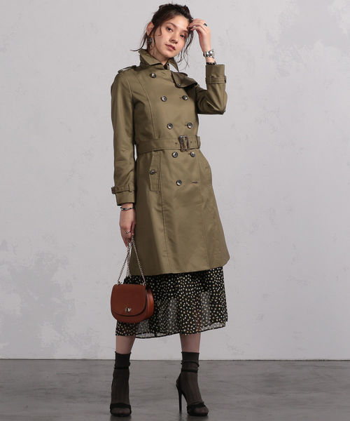 BEAMS LIGHTS Women's(ビームスライツ ウィメンズ)の「BEAMS LIGHTS / 撥水トレンチコート(トレンチコート・レディース・ベージュ/ネイビー/ブルー・38/40/36)」の13枚目の写真