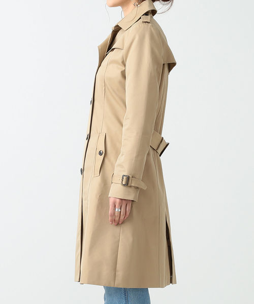 BEAMS LIGHTS Women's(ビームスライツ ウィメンズ)の「BEAMS LIGHTS / 撥水トレンチコート(トレンチコート・レディース・ベージュ/ネイビー/ブルー・38/40/36)」の5枚目の写真