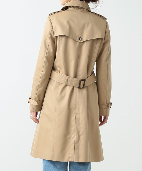 BEAMS LIGHTS Women's(ビームスライツ ウィメンズ)の「BEAMS LIGHTS / 撥水トレンチコート(トレンチコート・レディース・ベージュ/ネイビー/ブルー・38/40/36)」の17枚目の写真