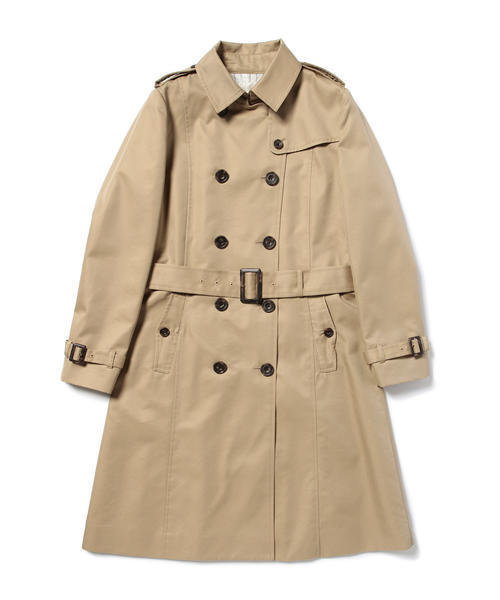 BEAMS LIGHTS Women's(ビームスライツ ウィメンズ)の「BEAMS LIGHTS / 撥水トレンチコート(トレンチコート・レディース・ベージュ/ネイビー/ブルー・38/40/36)」の18枚目の写真