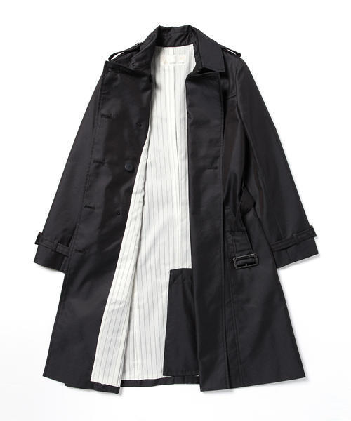 BEAMS LIGHTS Women's(ビームスライツ ウィメンズ)の「BEAMS LIGHTS / 撥水トレンチコート(トレンチコート・レディース・ベージュ/ネイビー/ブルー・38/40/36)」の6枚目の写真