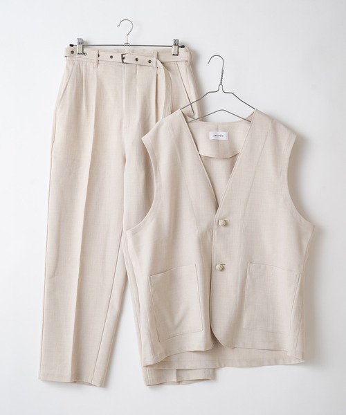 WHIMSIC(ウィムジック)の「【WHIMSIC】ベルテッドパンツ2(その他パンツ・レディース・ブルー/ブラック/アイボリー/ブラック系その他・2/1)」の5枚目の写真