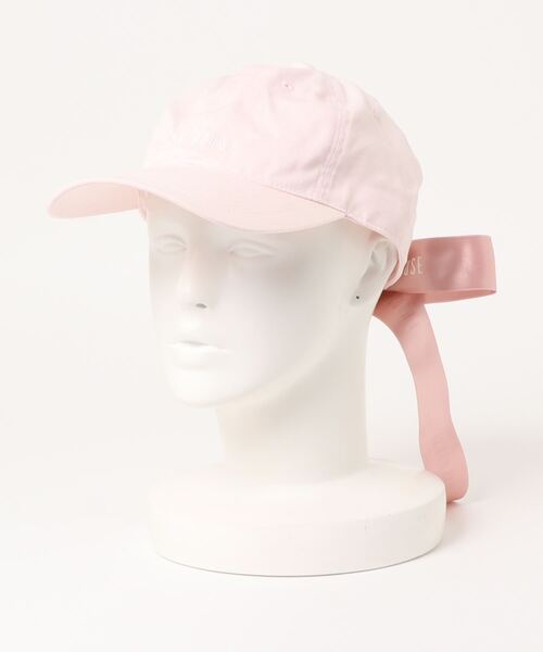 PINKHOUSE CHELSEA(ピンクハウスチェルシー)の「ロゴリボンキャップ(キャップ・レディース・ピンク・フリー)」の2枚目の写真