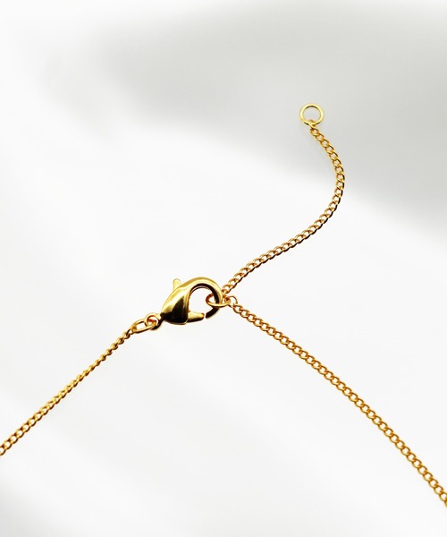 SIGNAL(シグナル)の「【SIGNAL/シグナル】MOON NECKLACE / ムーンネックレス(ネックレス・レディース・ゴールド・42cm)」の6枚目の写真