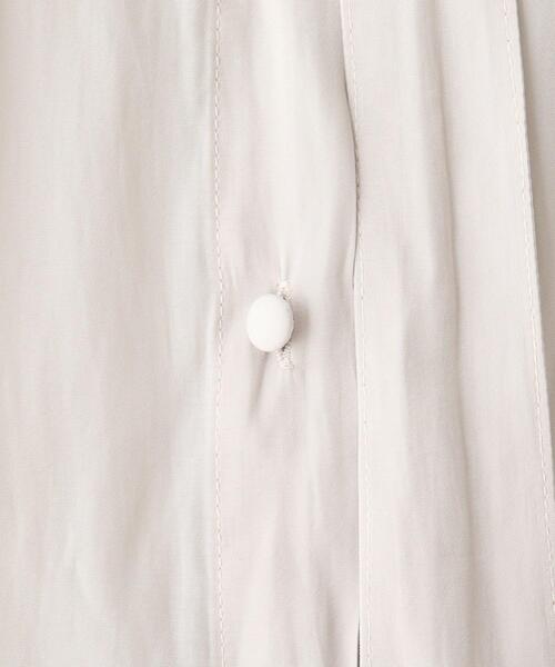 index（インデックス）の「◆パウダーサテンシャーリングボウタイブラウス【WEB限定サイズ】（シャツ/ブラウス・レディース・サックスブルー/ネイビー/ライトグレー/ホワイト系4・40/36/38/42）」の19枚目の写真