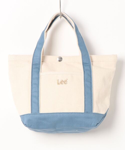 Lee（リー）の「★LEE★キャンバスミニトート（トートバッグ・レディース・ブラック/ダークブルー/カモフラージュ/ライトベージュ/ライトグレー/ネイビー/オリーブ/オフホワイト/ワインレッド/レッド・FREE）」の8枚目の写真