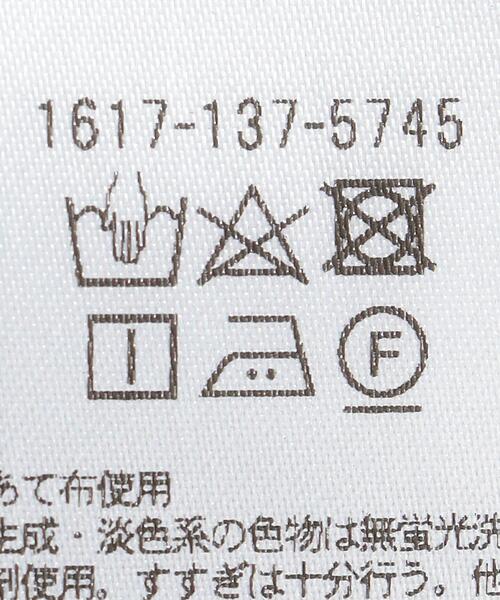 BEAUTY&YOUTH UNITED ARROWS（ビューティーアンドユースユナイテッドアローズ）の「BY コットンモックネック Tシャツ（Tシャツ/カットソー・レディース・ホワイト/ブラック/オリーブ/ピンク/マスタード/ダークグレー・FREE）」の17枚目の写真