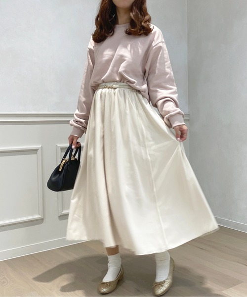 apres jour(アプレジュール)の「チュールスカート【ZOZOTOWN限定アイテム】(スカート・レディース・ブラック/アイボリー/モカ/ピンクベージュ・SMALL/MEDIUM/X-LARGE)」の8枚目の写真
