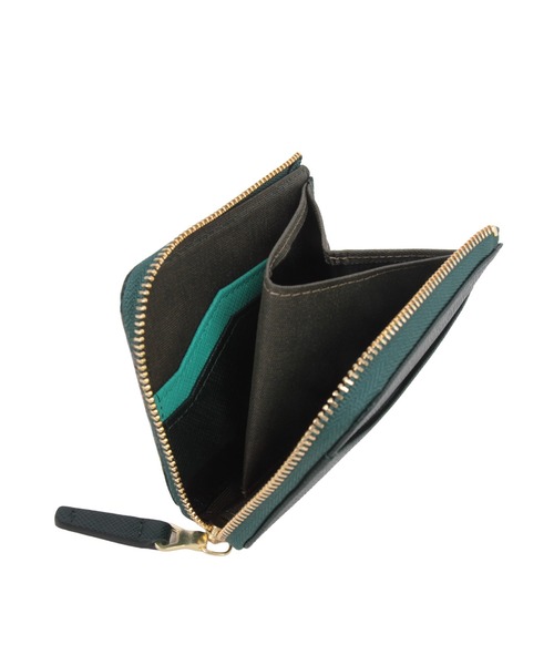 Bianchi(ビアンキ)の「ビアンキ【Bianchi】コンパクトウォレット(財布・メンズ・ブラック/ネイビー/グリーン/チョコ・フリー)」の9枚目の写真