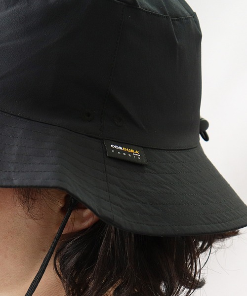 KELTY(ケルティ)の「【 KELTY / ケルティ 】# CORDURA (コーデュラ) ストレッチナイロン ポケッタブル サファリ ハット(ハット・メンズ・ブラック/ベージュ/オリーブドラブ・FREE)」の10枚目の写真