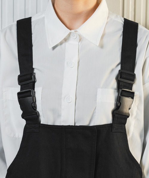 kutir（クティール）の「ミリタリーオーバーオール（サロペット/オーバーオール・レディース・ブラック/カーキ・SMALL/MEDIUM/LARGE）」の17枚目の写真