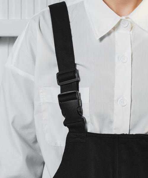 kutir（クティール）の「ミリタリーオーバーオール（サロペット/オーバーオール・レディース・ブラック/カーキ・SMALL/MEDIUM/LARGE）」の18枚目の写真