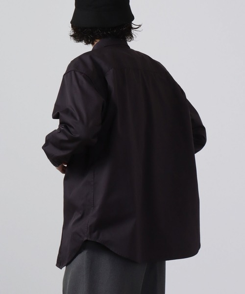 Limited Line Naive Magic（リミテッドラインナイーブマジック）の「ツイル カラーワークルーズシャツ（シャツ/ブラウス・メンズ・グリーン/オレンジ/アイボリー/ブルー/チャコールグレー・M/L）」の15枚目の写真