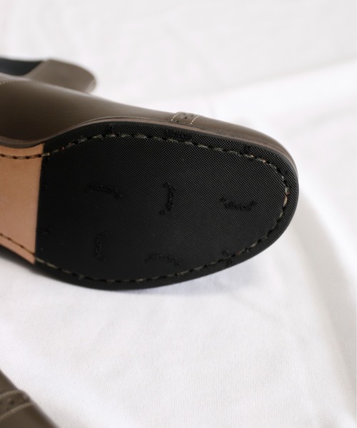 SPACE CRAFT（スペースクラフト）の「SPACE CRAFT スペースクラフト / MEDALLION SIDE GORE メダリオン サイドゴアブーツ / SC-435（ブーツ・レディース・グレー/ブラック・25.5cm/26cm/24.5cm/24cm/25cm/23.5cm/23cm/27cm/26.5cm）」の12枚目の写真