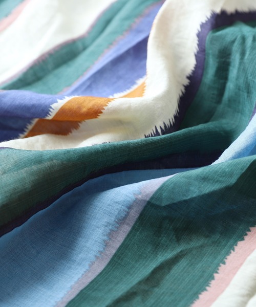 reca（レカ）の「変形ストライプロングスカート（スカート・レディース・オレンジ/ブルー・FREE）」の8枚目の写真