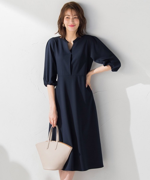 袖ボリュームvネックワンピース ワンピース ドレス 洗濯機で洗える ワンピース ワンピース 洗濯機で洗える 4101 を購入できます Ketty Ketty ケティ のファッション 夏の特価セールの