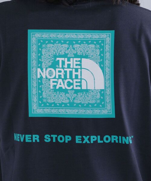 *THENORTHFACE:ショートスリーブバンダナスクエアロゴTシャツ