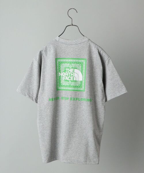*THENORTHFACE:ショートスリーブバンダナスクエアロゴTシャツ