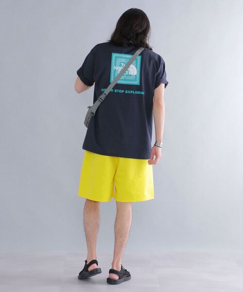 *THENORTHFACE:ショートスリーブバンダナスクエアロゴTシャツ