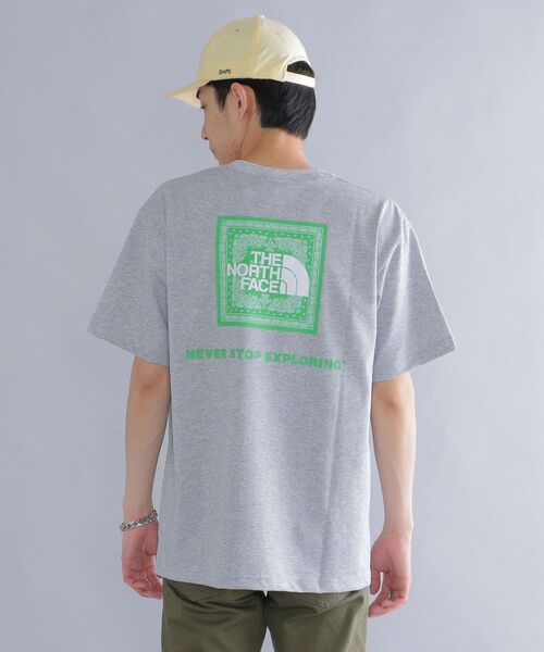 *THENORTHFACE:ショートスリーブバンダナスクエアロゴTシャツ