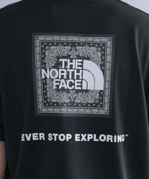 *THENORTHFACE:ショートスリーブバンダナスクエアロゴTシャツ