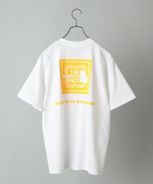 *THENORTHFACE:ショートスリーブバンダナスクエアロゴTシャツ