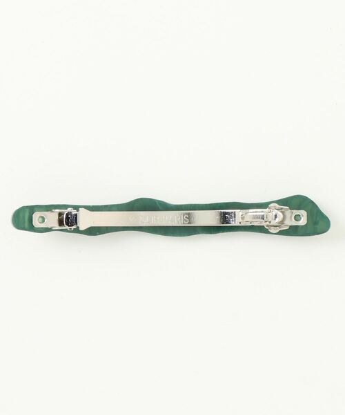 rapiecage（ラピエサージュ）の「ランダムラインショートバレッタ（バレッタ/ヘアクリップ・レディース・ブラウン/グリーン/キナリ・FREE）」の6枚目の写真