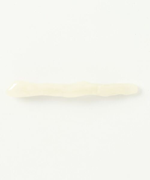 rapiecage（ラピエサージュ）の「ランダムラインショートバレッタ（バレッタ/ヘアクリップ・レディース・ブラウン/グリーン/キナリ・FREE）」の16枚目の写真