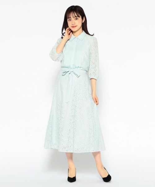 MISCH MASCH(ミッシュマッシュ)の「レースマーメイドフレアスカート(スカート・レディース・ホワイト/ブラック/ライトブルー・MEDIUM/SMALL)」の14枚目の写真