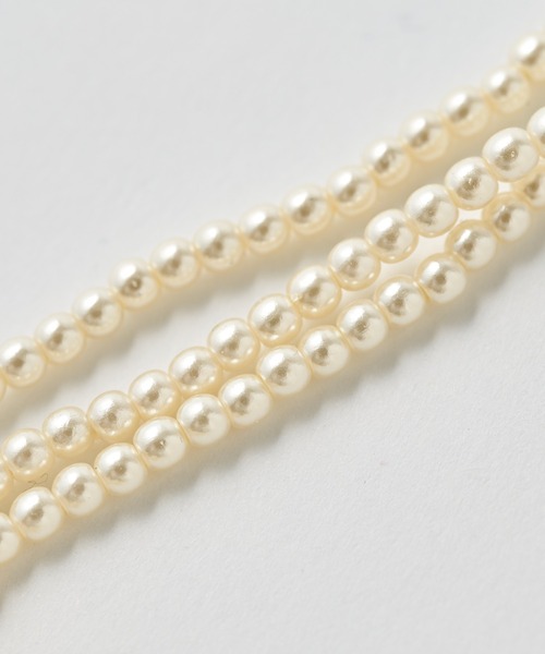 SHENERY(シーナリー)の「【WEB限定】パール3連ストラップネックレス(ネックレス・レディース・ゴールド・FREE)」の3枚目の写真