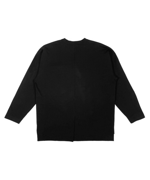 FORTUNA HOMME(フォルトゥナオム)の「FORTUNAHOMME Higauge Tailored L/S Tee(Tシャツ/カットソー・メンズ・ブラック/ホワイト・2/1)」の3枚目の写真