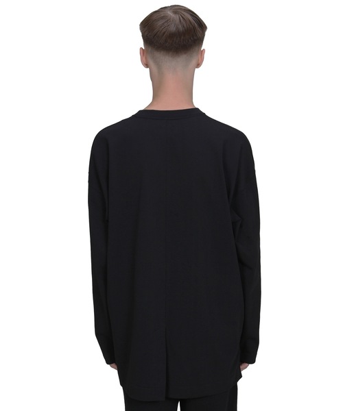 FORTUNA HOMME(フォルトゥナオム)の「FORTUNAHOMME Higauge Tailored L/S Tee(Tシャツ/カットソー・メンズ・ブラック/ホワイト・2/1)」の7枚目の写真