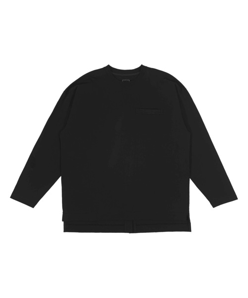 FORTUNA HOMME(フォルトゥナオム)の「FORTUNAHOMME Higauge Tailored L/S Tee(Tシャツ/カットソー・メンズ・ブラック/ホワイト・2/1)」の10枚目の写真
