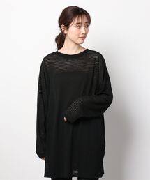 Uncut Bound | CHIGNON(シニヨン) シア―ボーダーロンT(Tシャツ/カットソー)