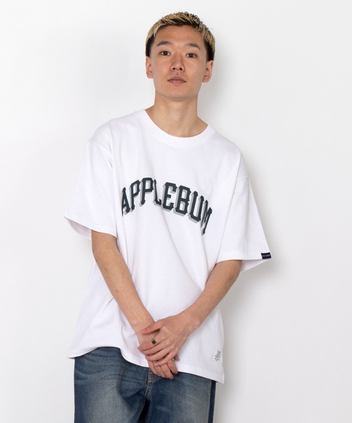 APPLEBUM（アップルバム）の「Pirates Logo T-Shirt（Tシャツ/カットソー・メンズ・ホワイト/ベージュ/ブラック・X-LARGE/LARGE/MEDIUM/XX-LARGE）」の2枚目の写真