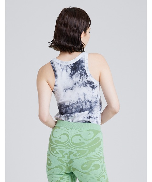 Little sunny bite（リトルサニーバイト）の「Tie -dye tank top（タンクトップ・レディース・ホワイト/イエロー/オレンジ・SMALL/MEDIUM）」の5枚目の写真