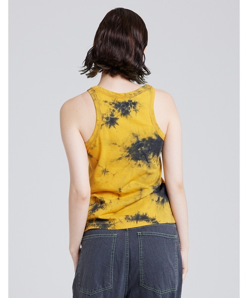 Little sunny bite（リトルサニーバイト）の「Tie -dye tank top（タンクトップ・レディース・ホワイト/イエロー/オレンジ・SMALL/MEDIUM）」の7枚目の写真