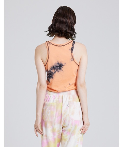 Little sunny bite（リトルサニーバイト）の「Tie -dye tank top（タンクトップ・レディース・ホワイト/イエロー/オレンジ・SMALL/MEDIUM）」の9枚目の写真