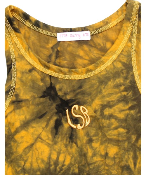 Little sunny bite（リトルサニーバイト）の「Tie -dye tank top（タンクトップ・レディース・ホワイト/イエロー/オレンジ・SMALL/MEDIUM）」の16枚目の写真