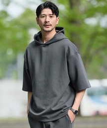 ハイポンチ半袖プルパーカー