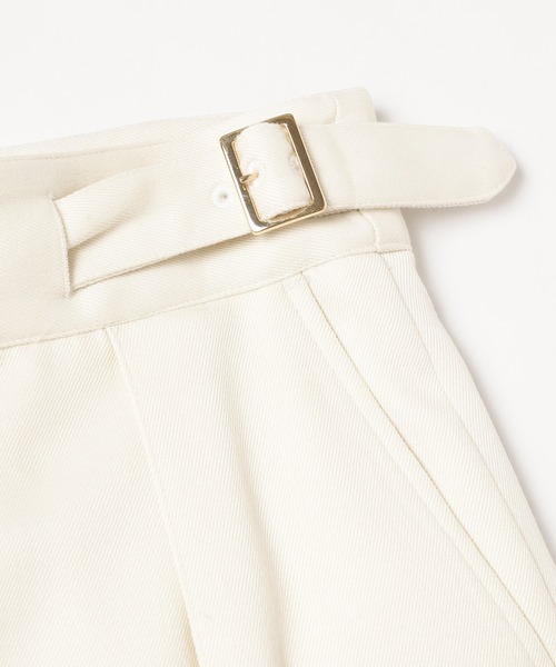 CULLNI(クルニ)の「22-AW-004 / Wool Chino Wide 1-Tuck Gurkha Pants(スラックス・メンズ・ブラック/ブルーグレー/オフホワイト/グリーン・2/1/0)」の19枚目の写真