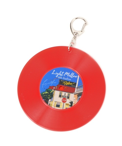 BAYFLOW(ベイフロー)の「【EIZIN SUZUKI×BAYFLOW】レコードキーホルダー(キーホルダー・レディース・ネイビー/ホワイト・0)」の3枚目の写真