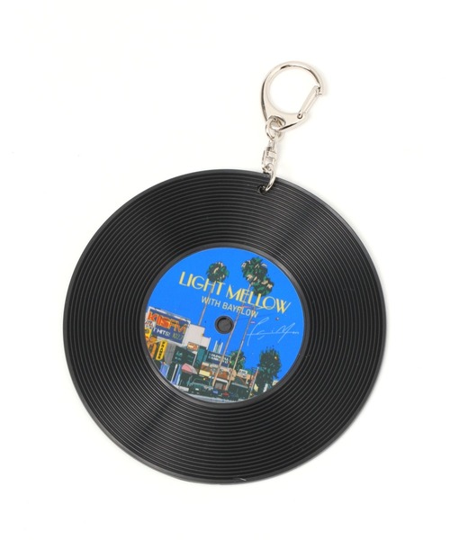 BAYFLOW(ベイフロー)の「【EIZIN SUZUKI×BAYFLOW】レコードキーホルダー(キーホルダー・レディース・ネイビー/ホワイト・0)」の4枚目の写真