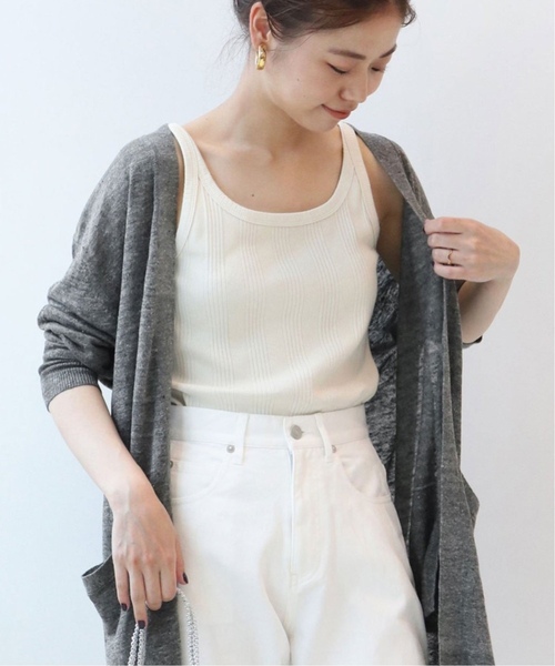 JOURNAL STANDARD relume(ジャーナルスタンダード レリューム)の「《WEB限定追加2》ランダムテレコタンクトップ(タンクトップ・レディース・グレー/ホワイト/ベージュ・FREE)」の6枚目の写真