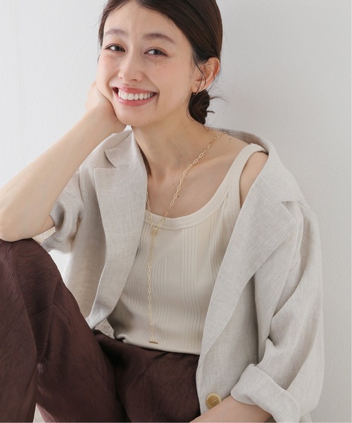 JOURNAL STANDARD relume(ジャーナルスタンダード レリューム)の「《WEB限定追加2》ランダムテレコタンクトップ(タンクトップ・レディース・グレー/ホワイト/ベージュ・FREE)」の8枚目の写真